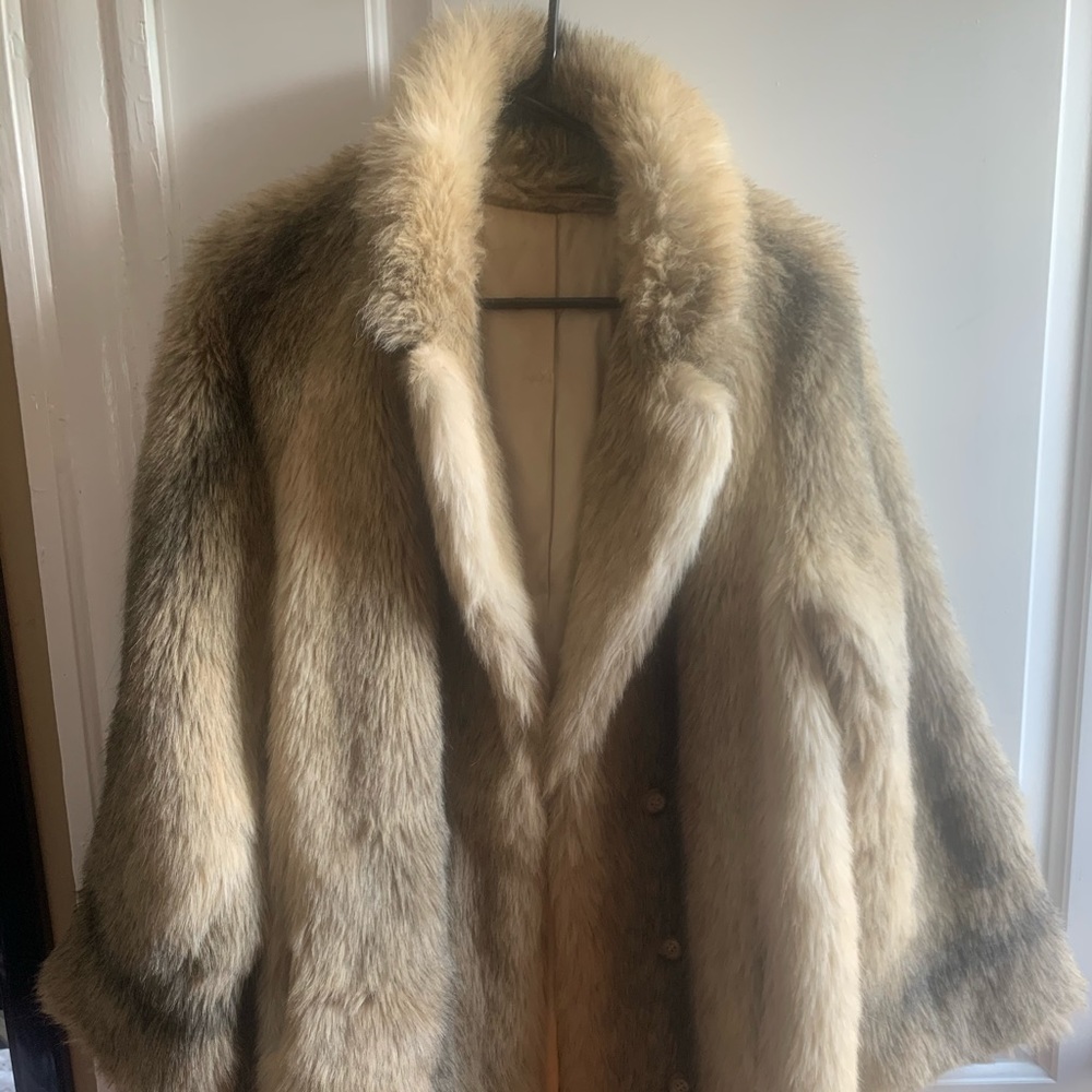 Vintage Faux Fur Coat